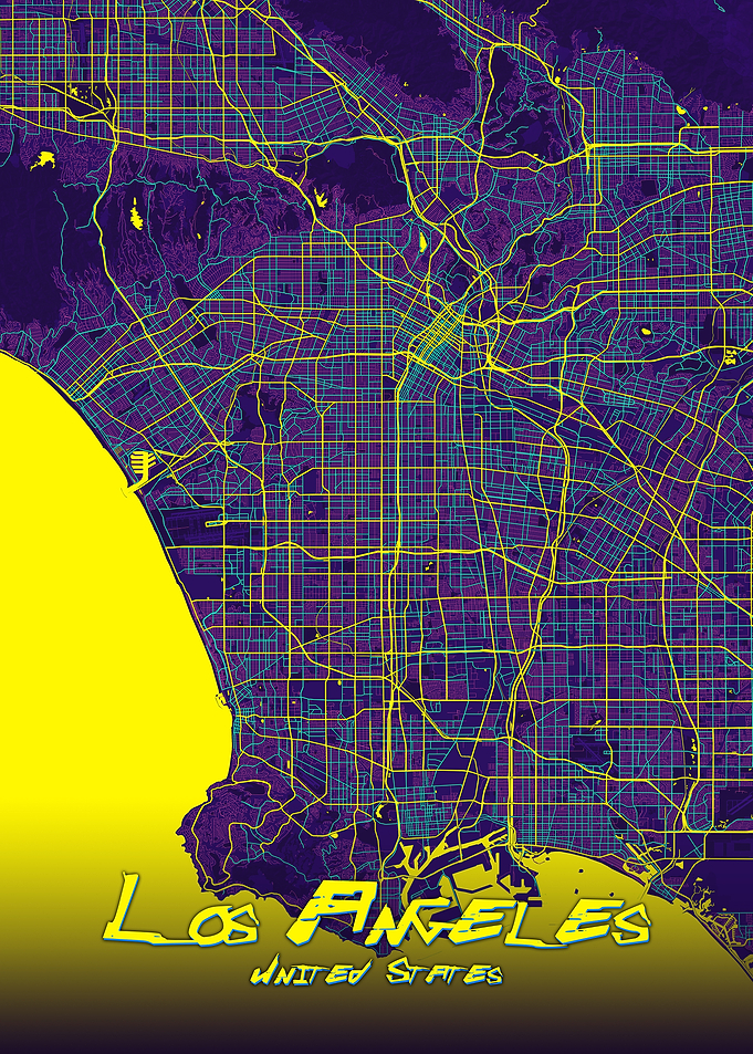 Los Angeles City Map