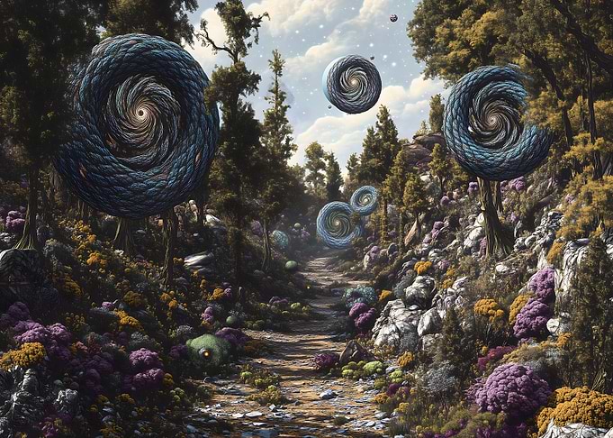 Spiral Forest Path