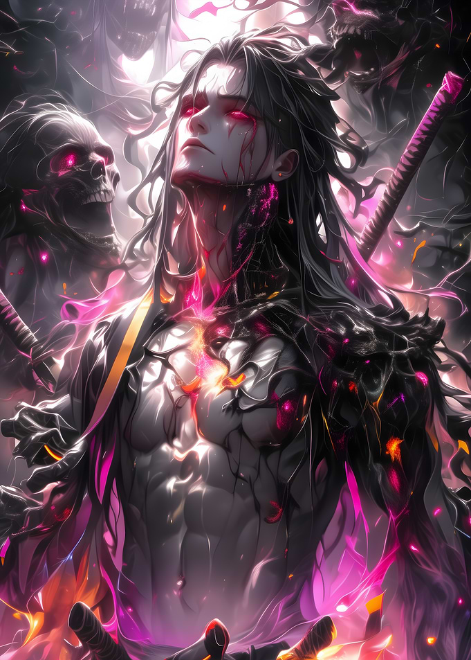 Dark Anime Death Samurai