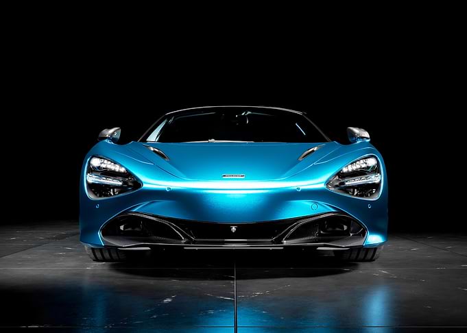 Blue McLaren 720S