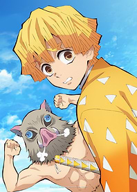 Inosuke and Zenitsu