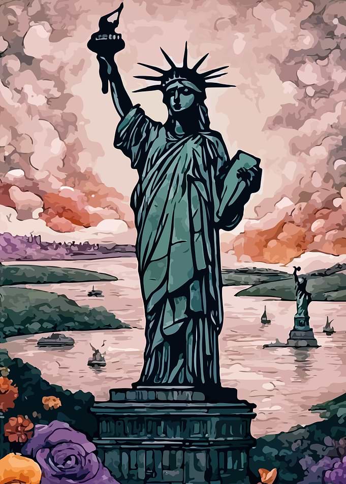 Statue of Liberty Artwork