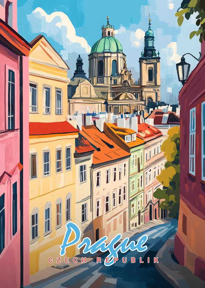 Prague Cityscape