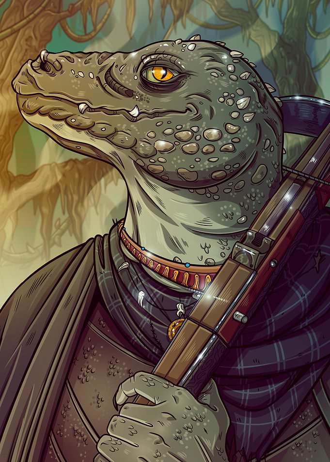 Lizard Man Hunter