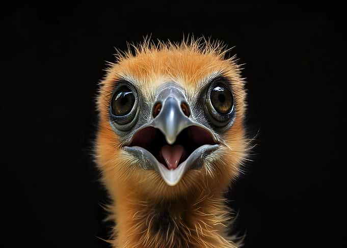 Baby Bird Close up