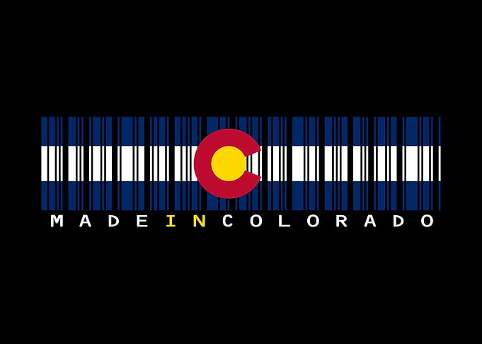 Colorado Barcode Flag