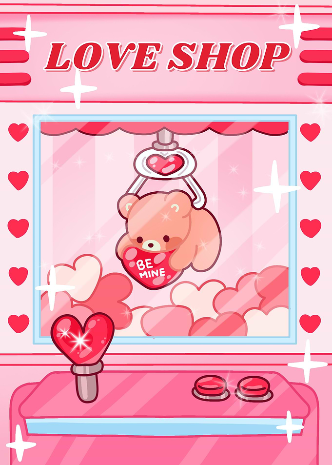 Love Shop Claw Machine