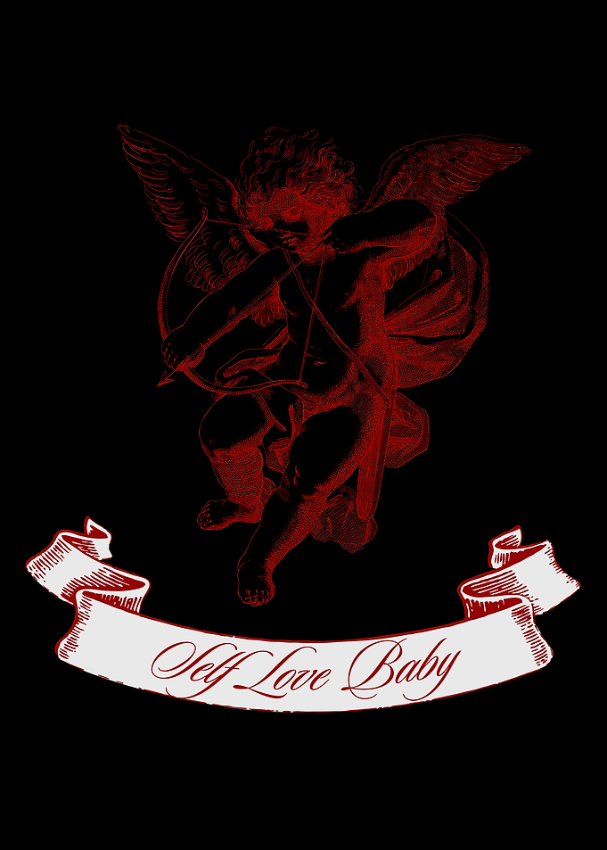 Self Love Baby Cupid Retro