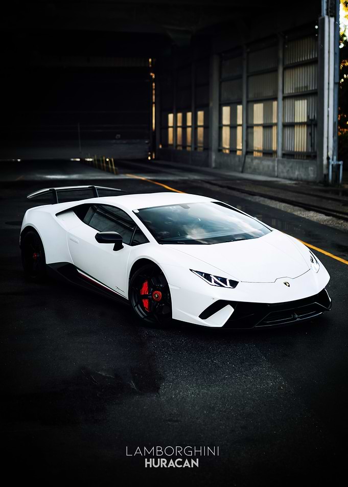 Lamborghini Huracan Poster