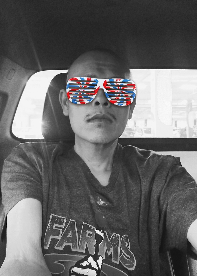 Man in Shutter Shades