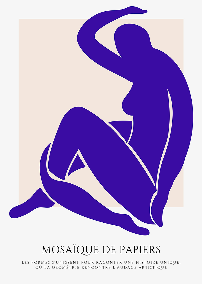 Vibrant Purple Figure