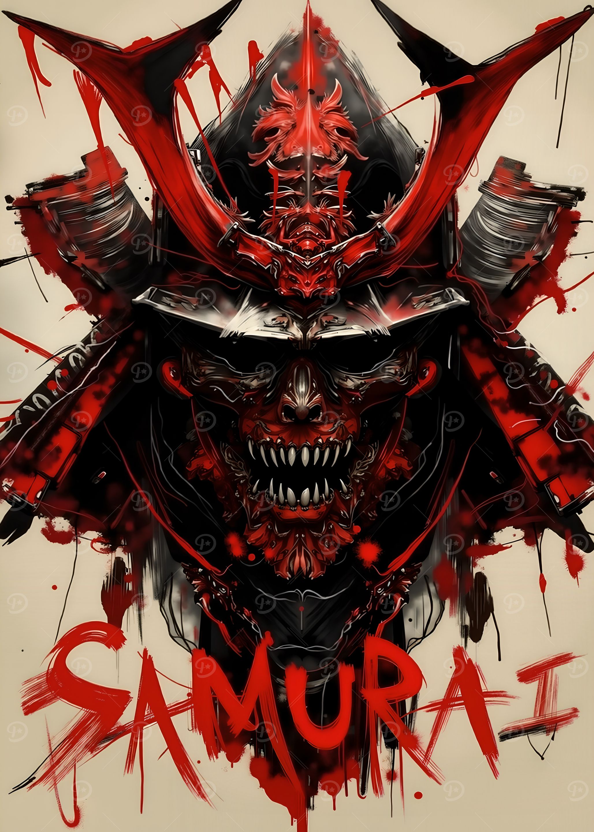 Samurai Warrior Art
