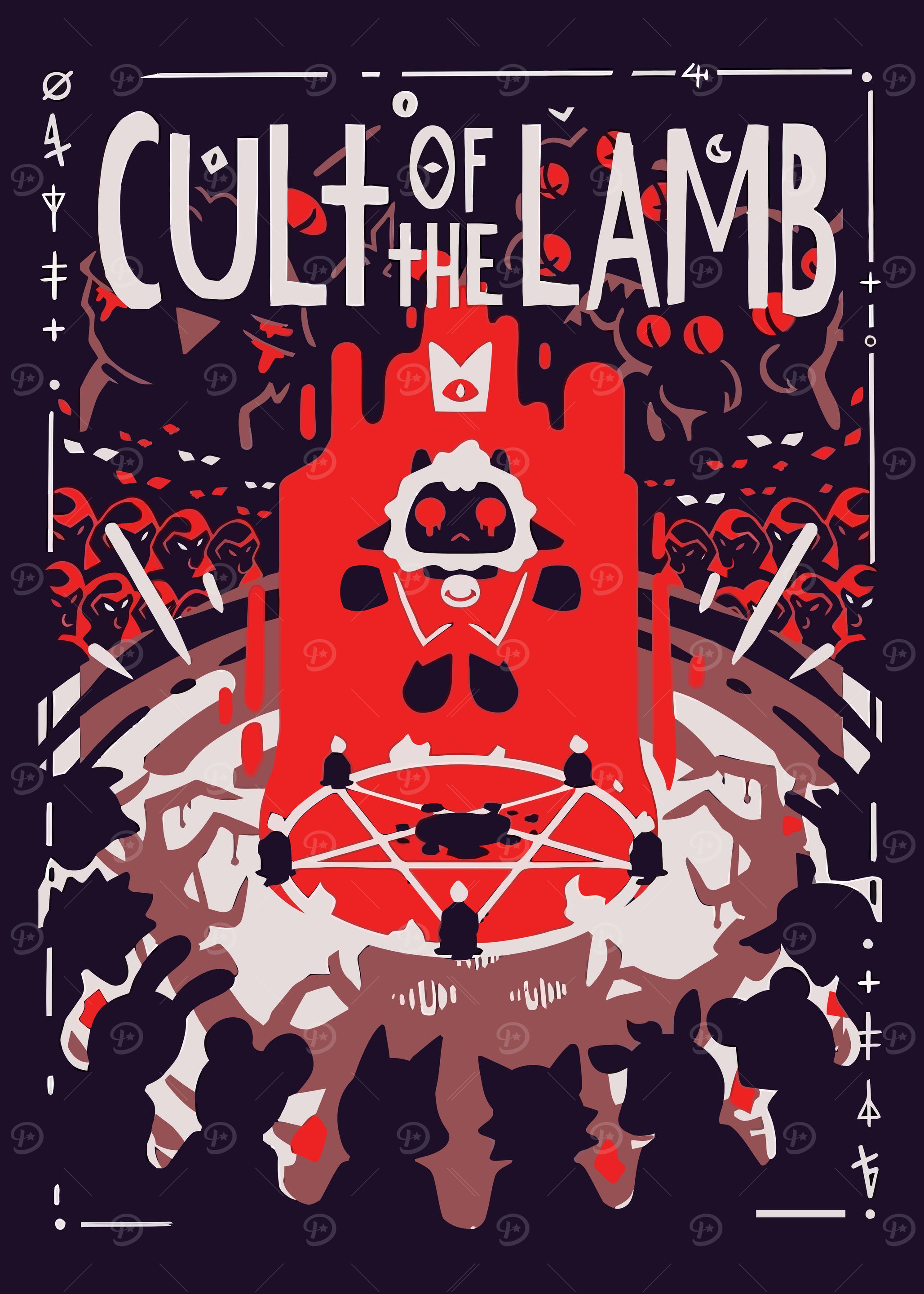 Cult of the Lamb Poster