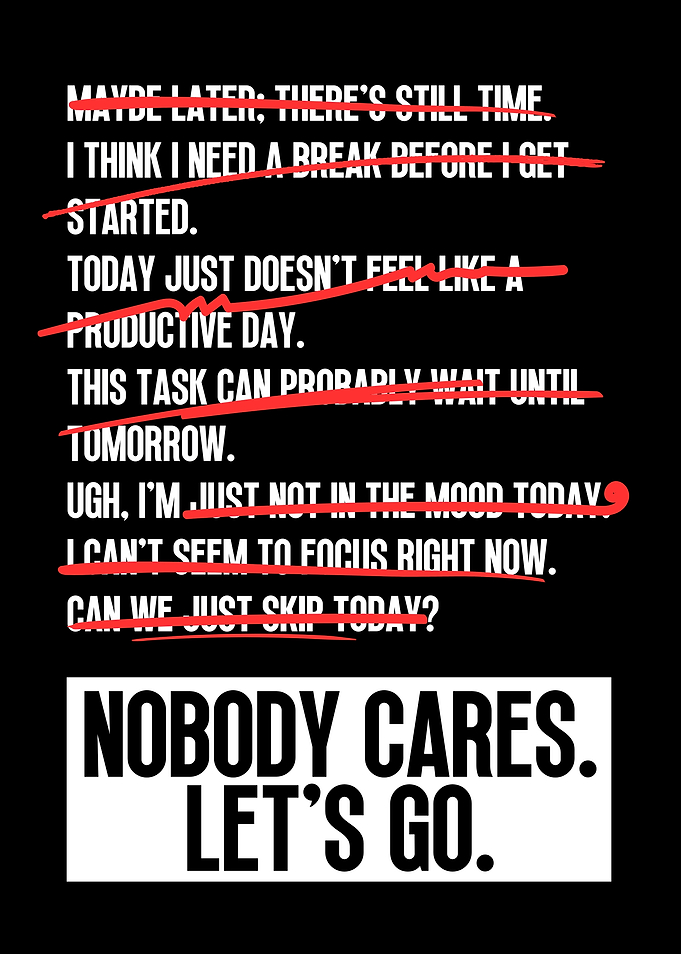 Motivational Quote Poster