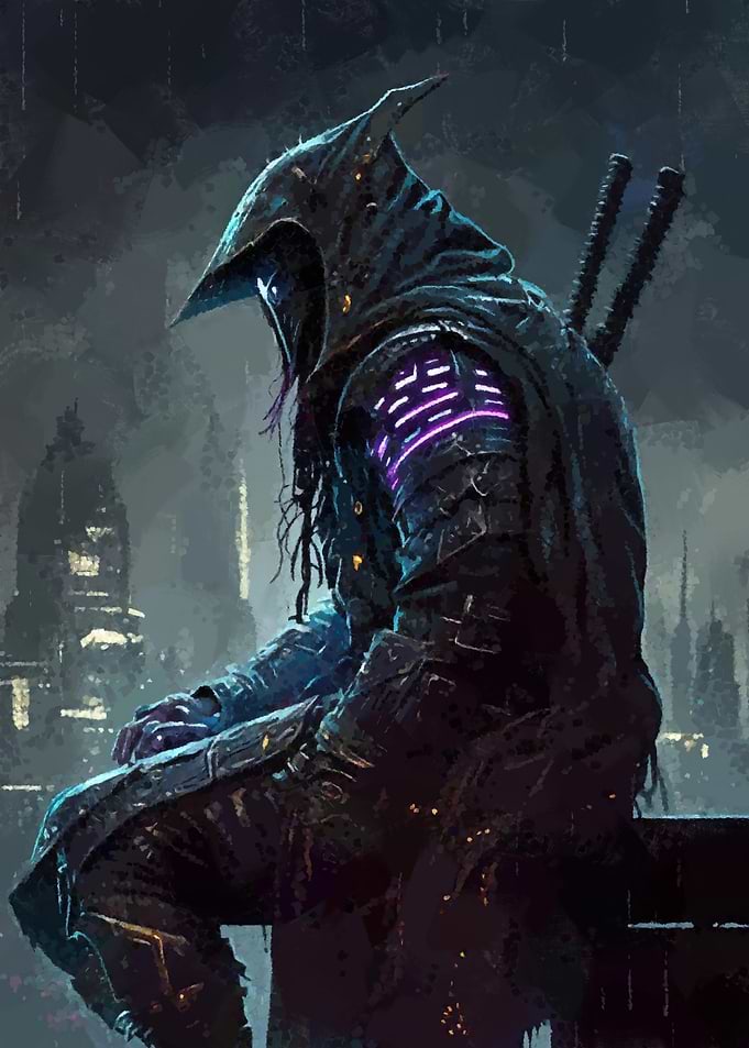 Cyberpunk Warrior