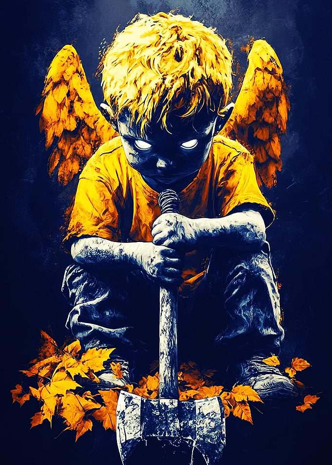Angel with Axe