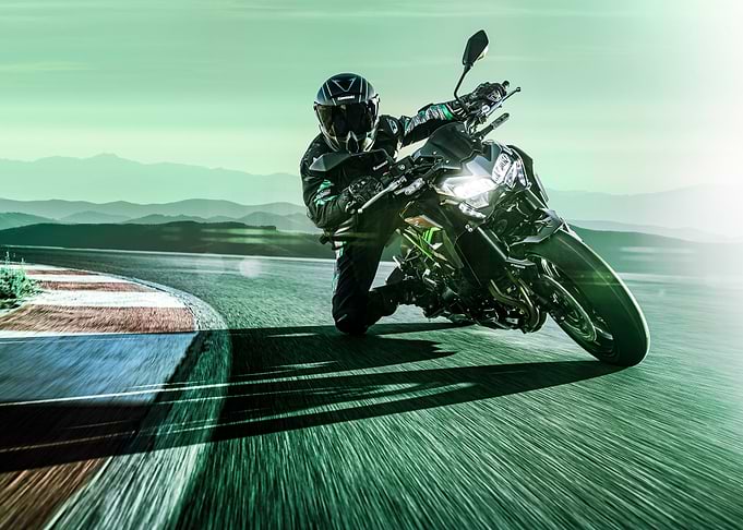 Motorcycle Race Action