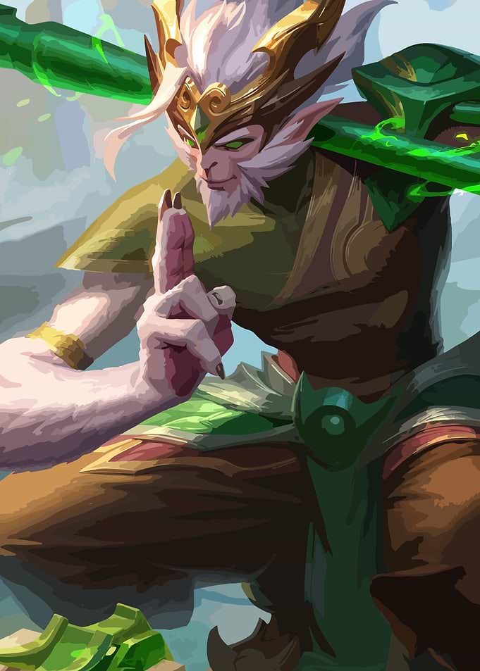 Monkey King Digital Art