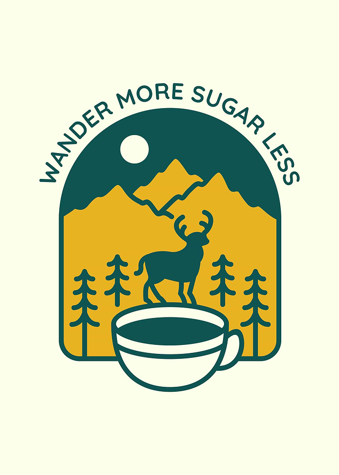 Wander More Sugar Less 2