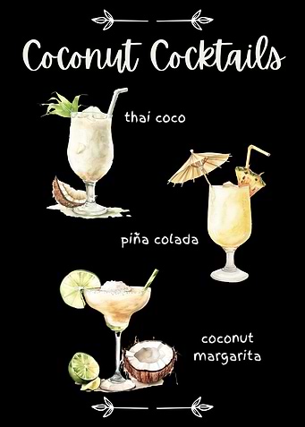 Coconut Cocktails