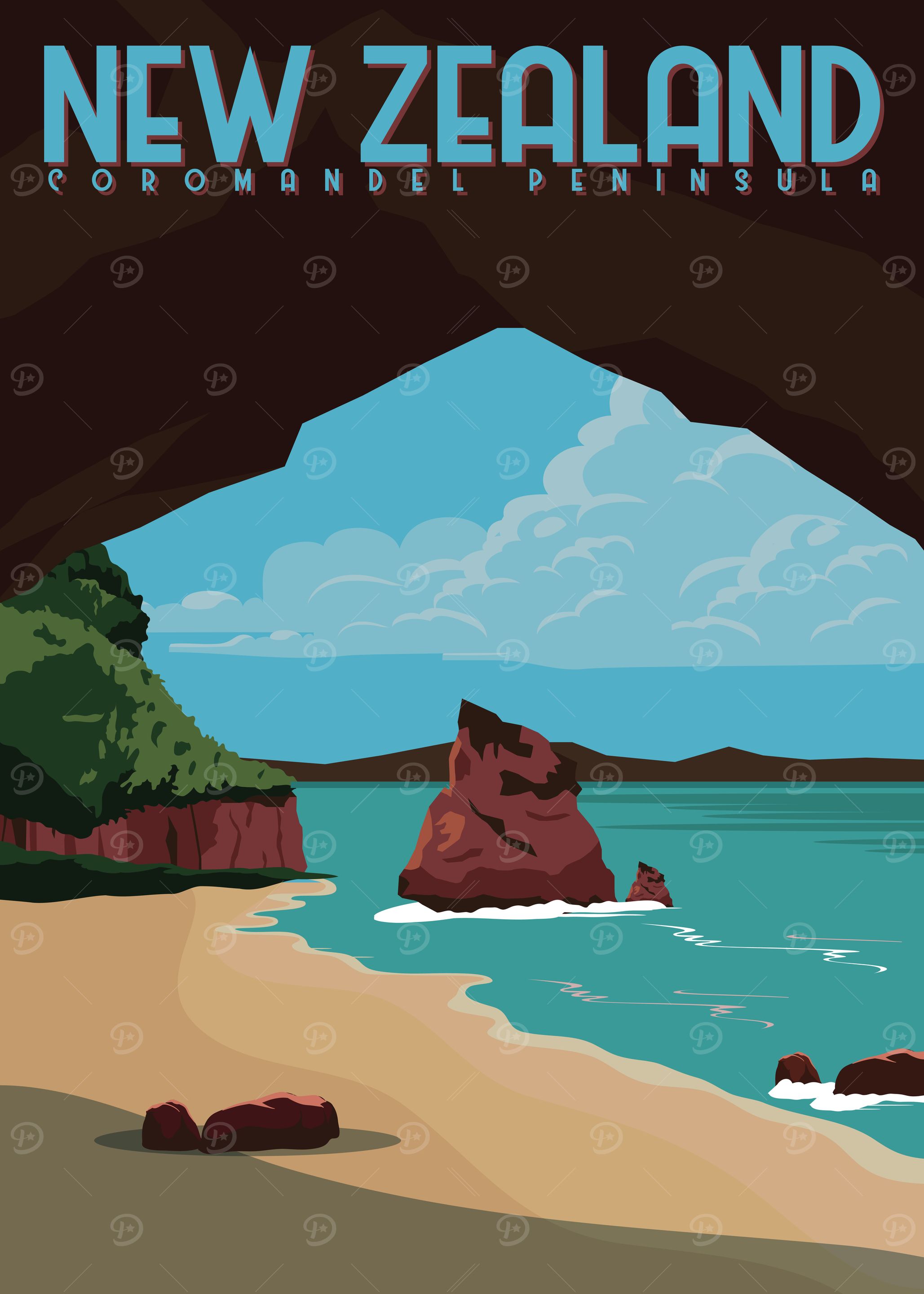 New Zealand Coromandel Peninsula