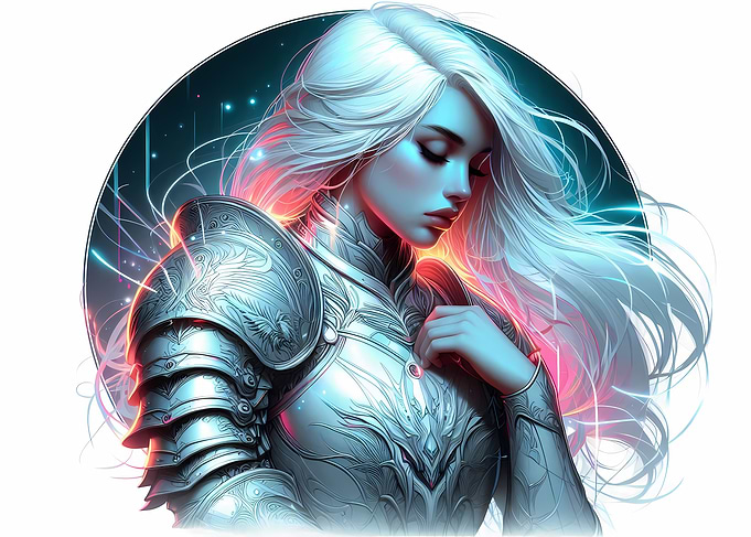 White-Haired Warrior Woman