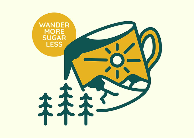 Wander More Sugar Less 1