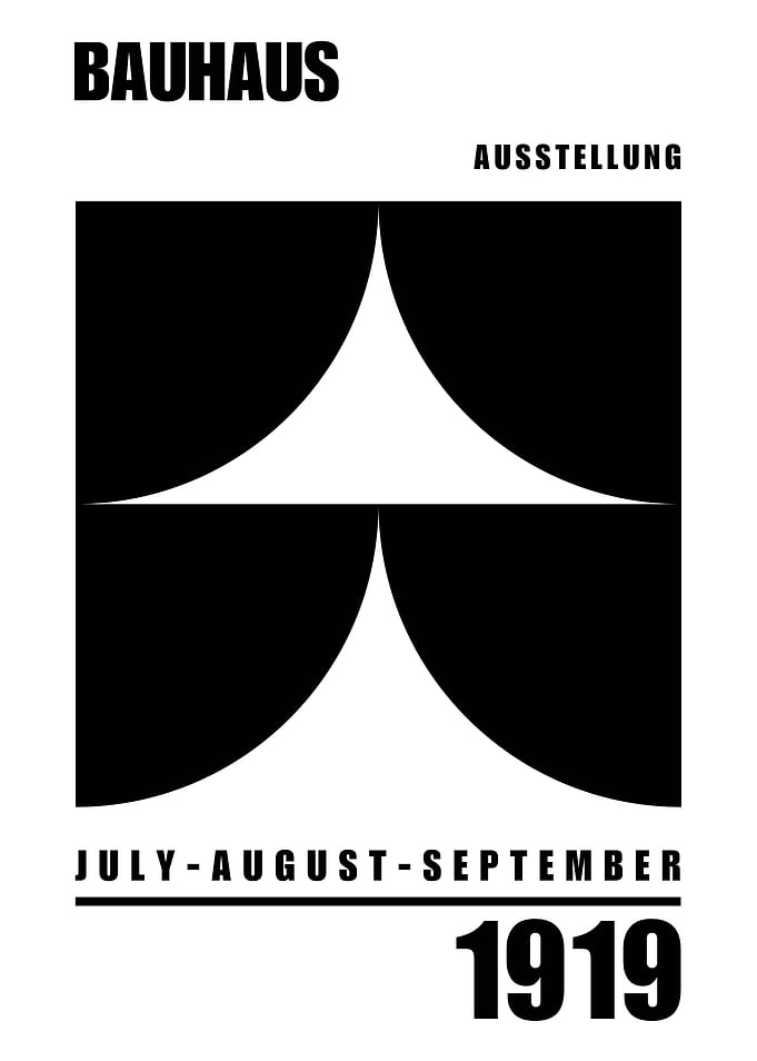 Bauhaus Exhibition Poster