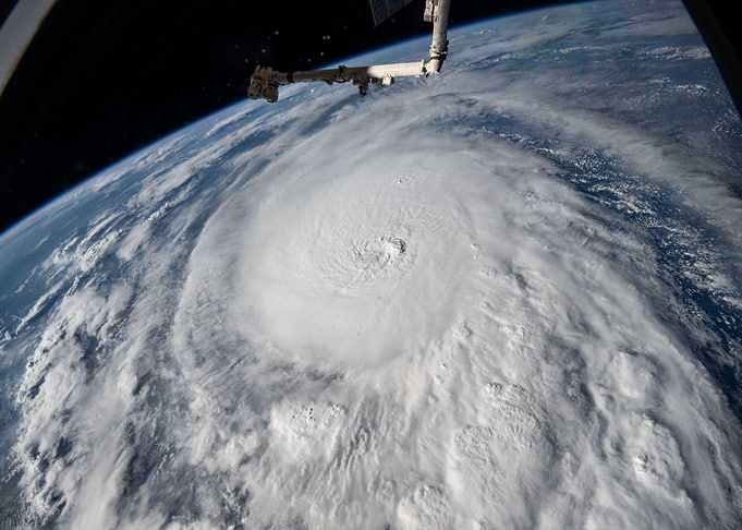 Hurricane from Space