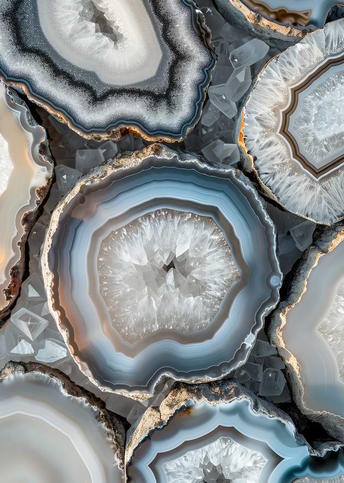 Agate Slice Wall Art