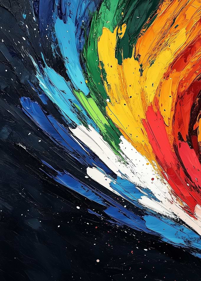 Rainbow Swirls