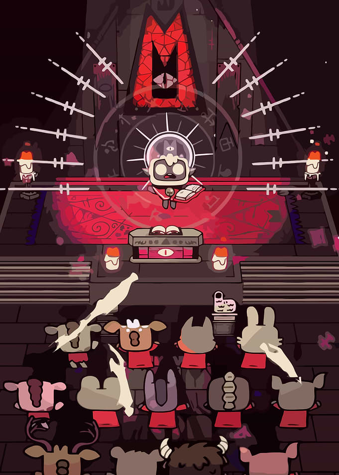 Cult Ritual Illustration