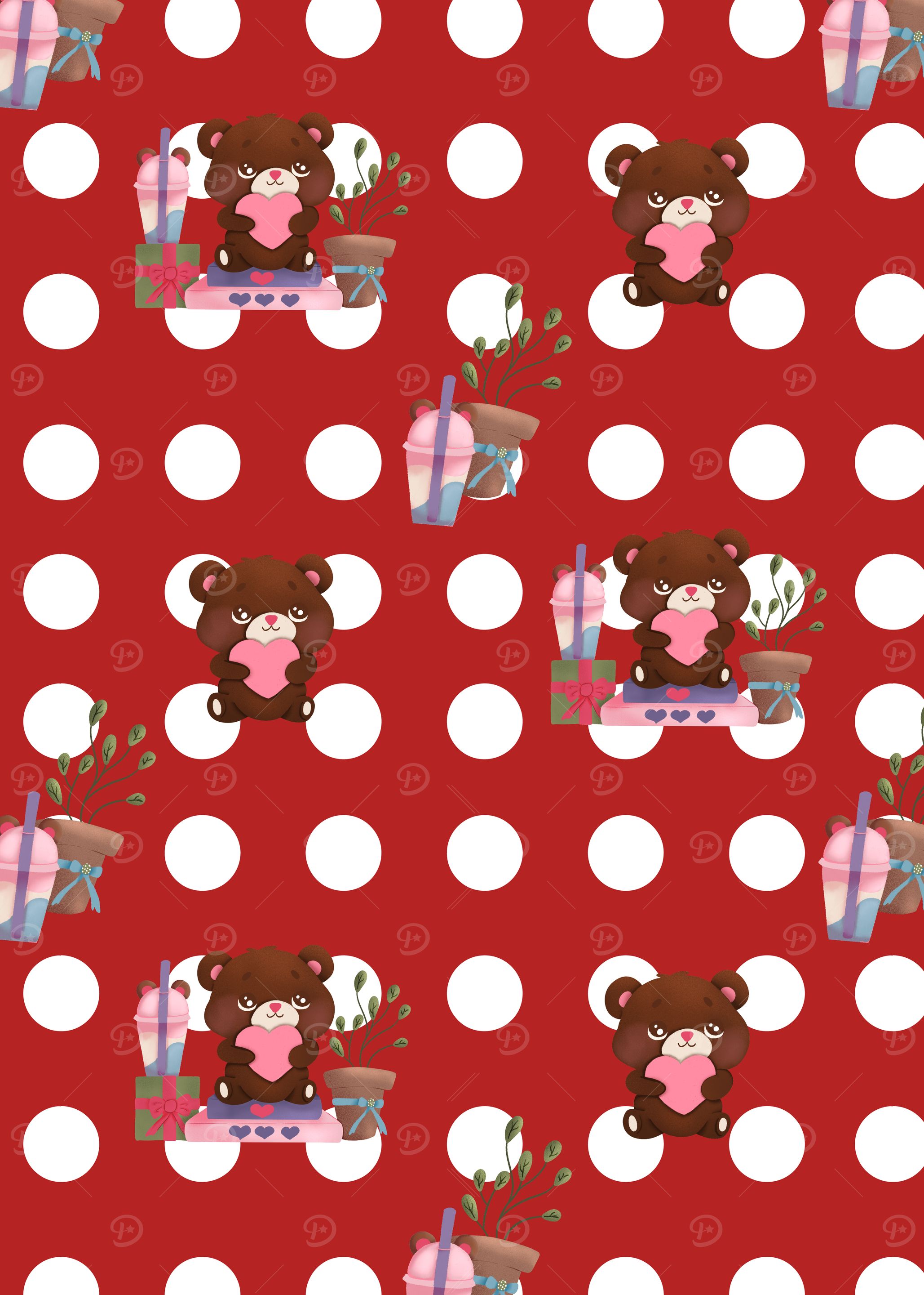 Cute Cozy Bear
