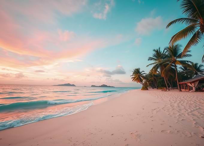 Tropical Beach Sunset