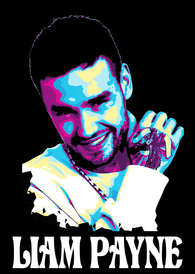 Liam Payne Pop Art Portrait