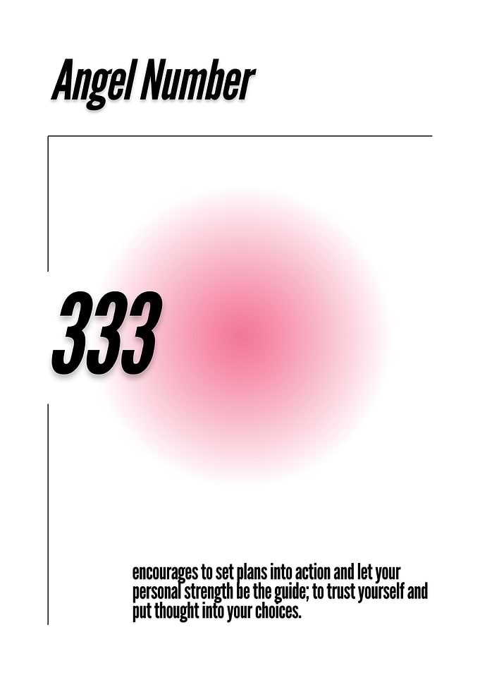 Angel Number 333