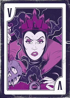 Evil Queen Portrait Card