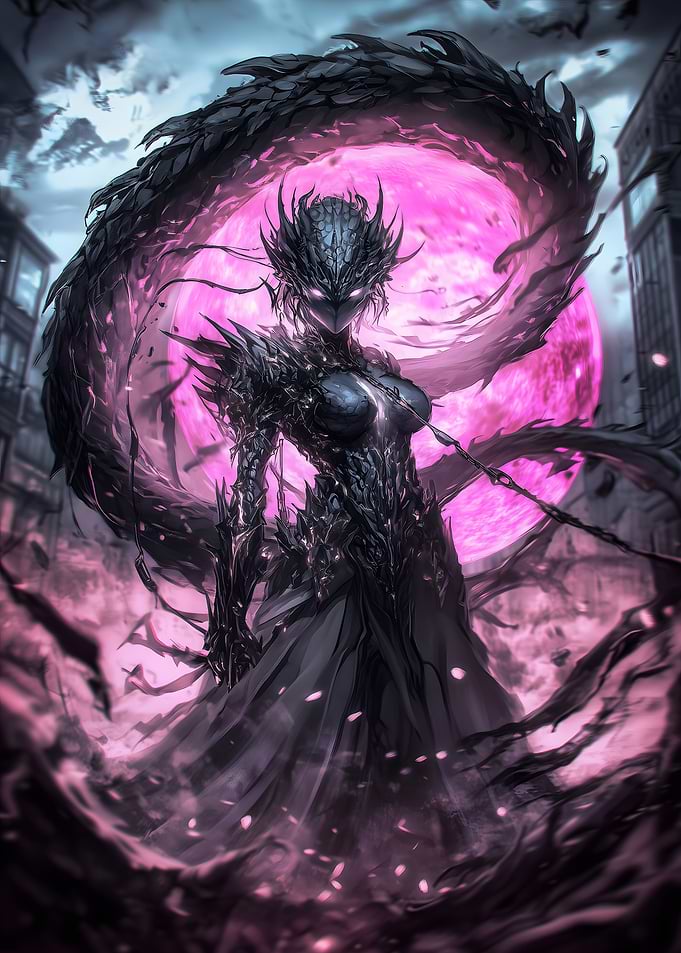 Dark Gothic Dragon Queen