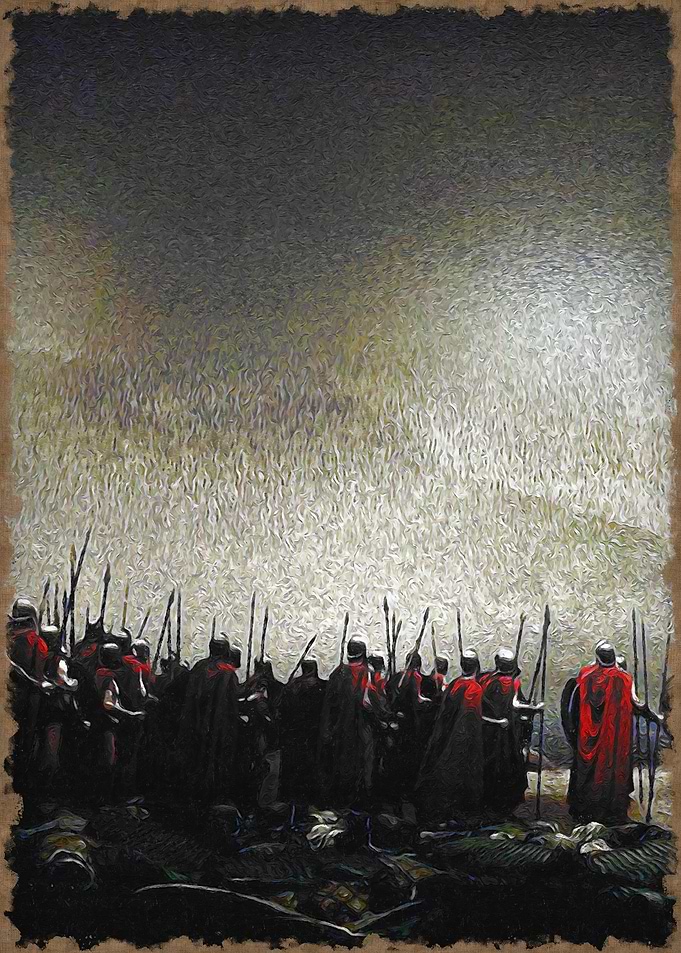 Spartan Army Painting
