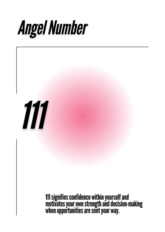 Angel Number 111