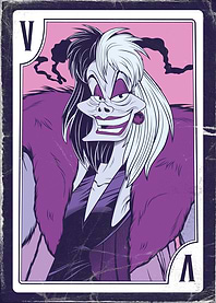Cruella Portrait Card