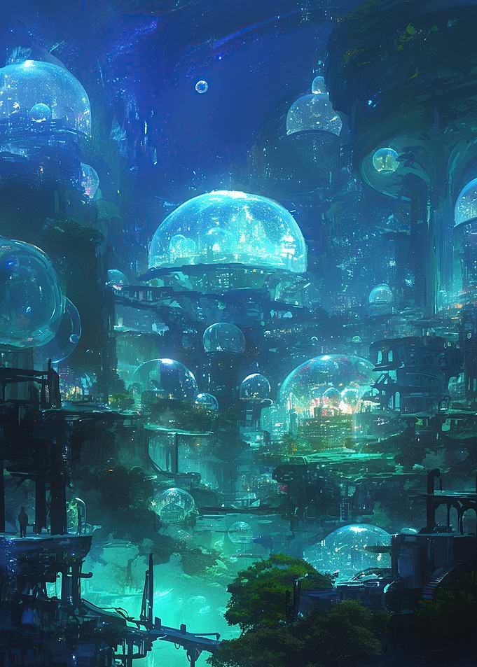 Underwater Cityscape