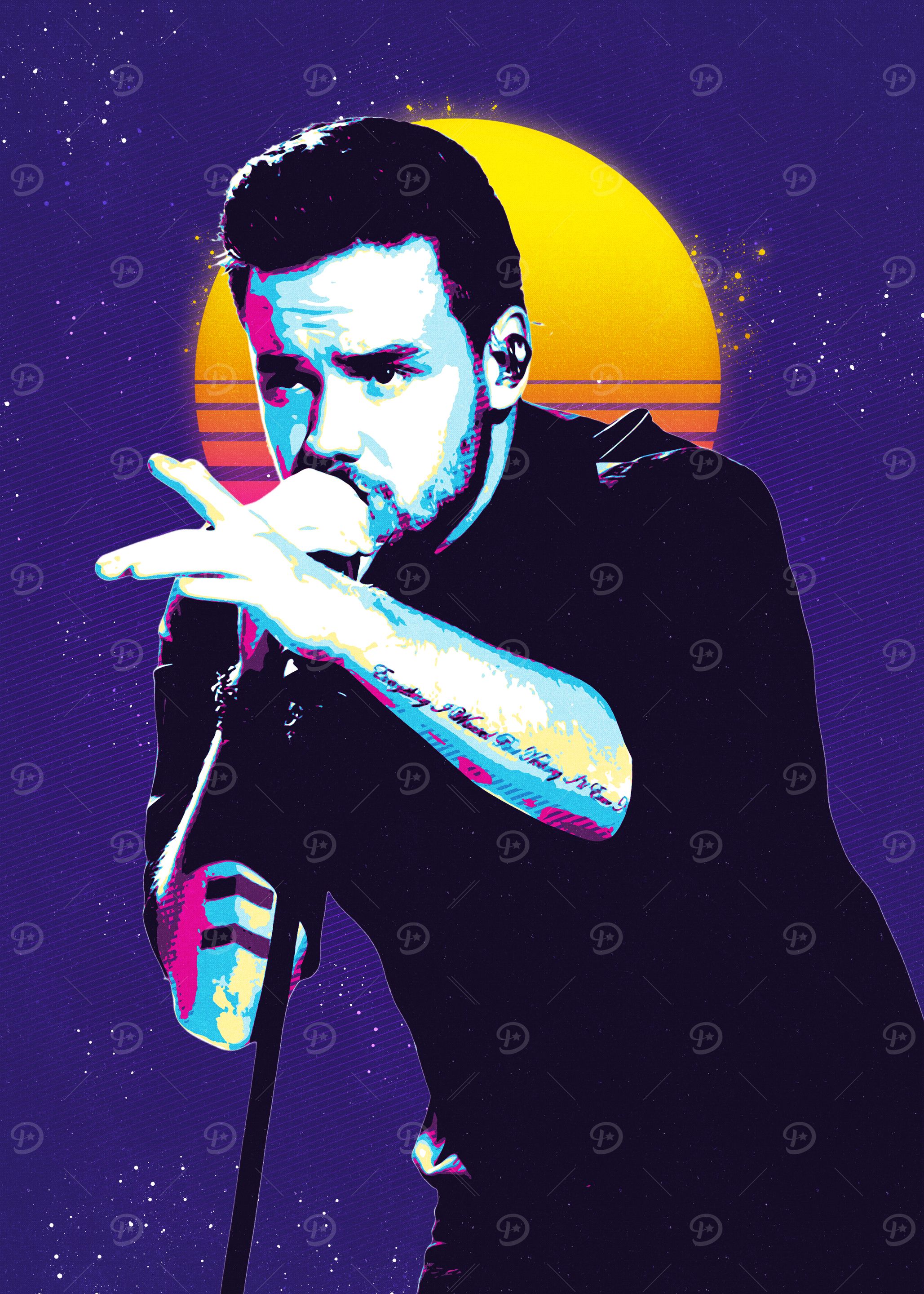 Liam Payne Retro Art