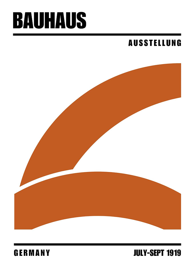 Bauhaus Exhibition Poster