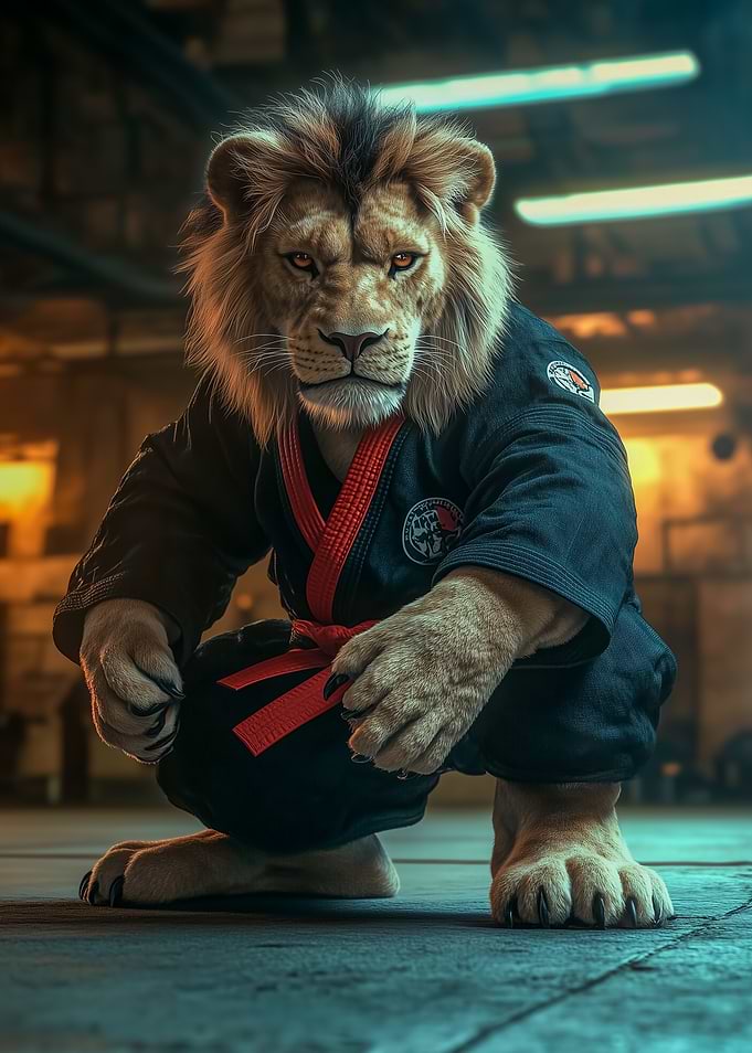 BJJ Lion