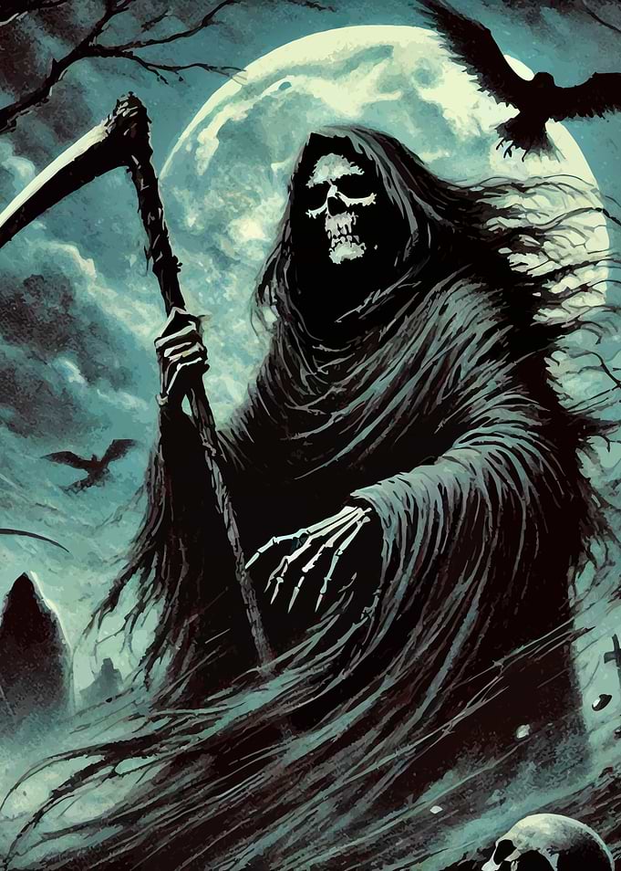 Grim Reaper with Scythe