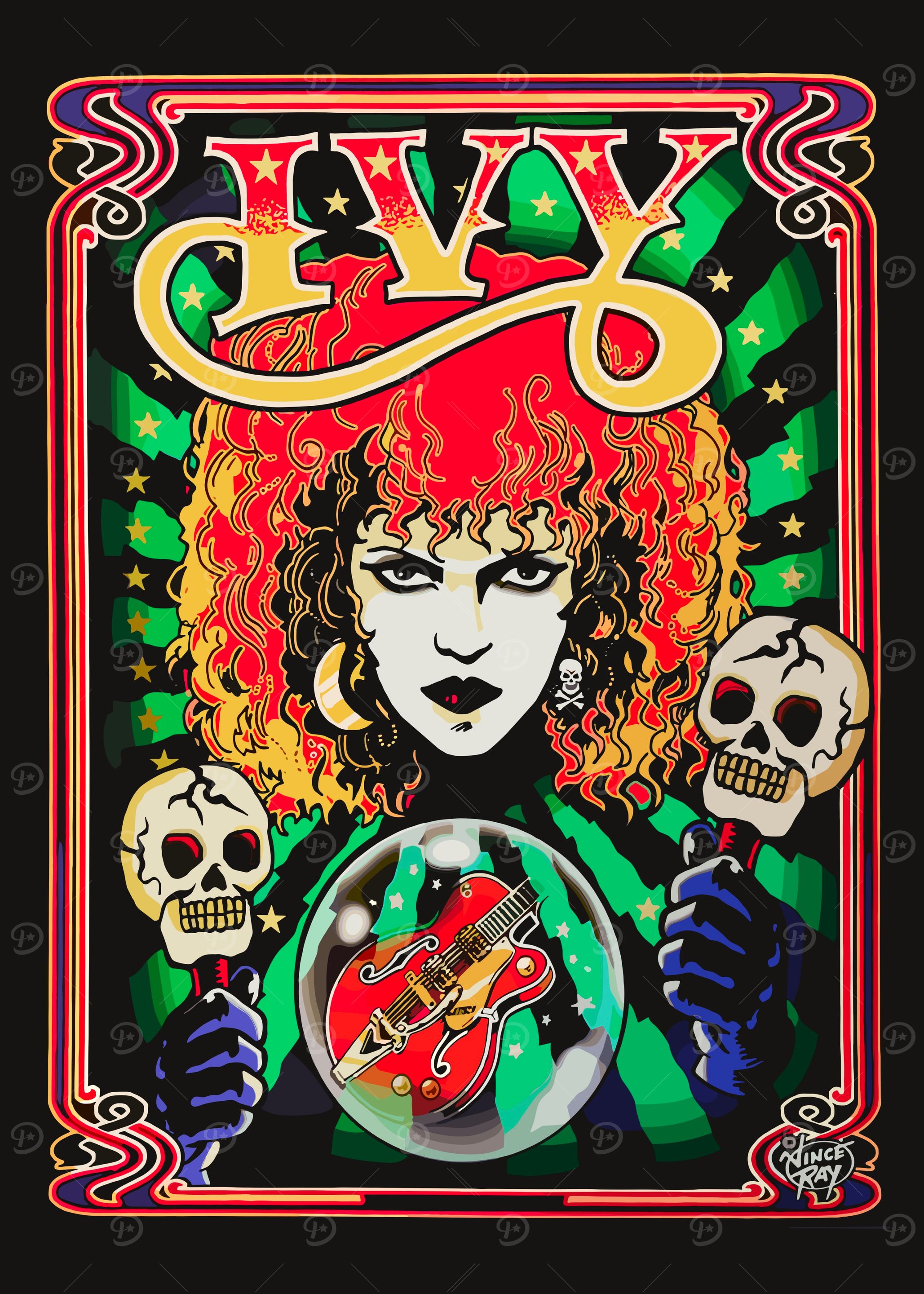 Ivy Rock Poster