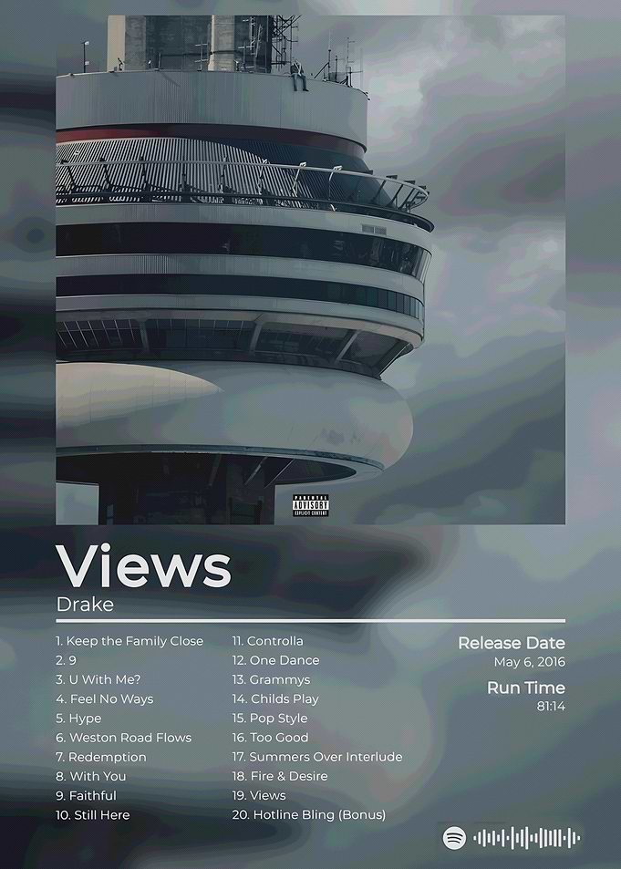 Drake - Views Album Cover