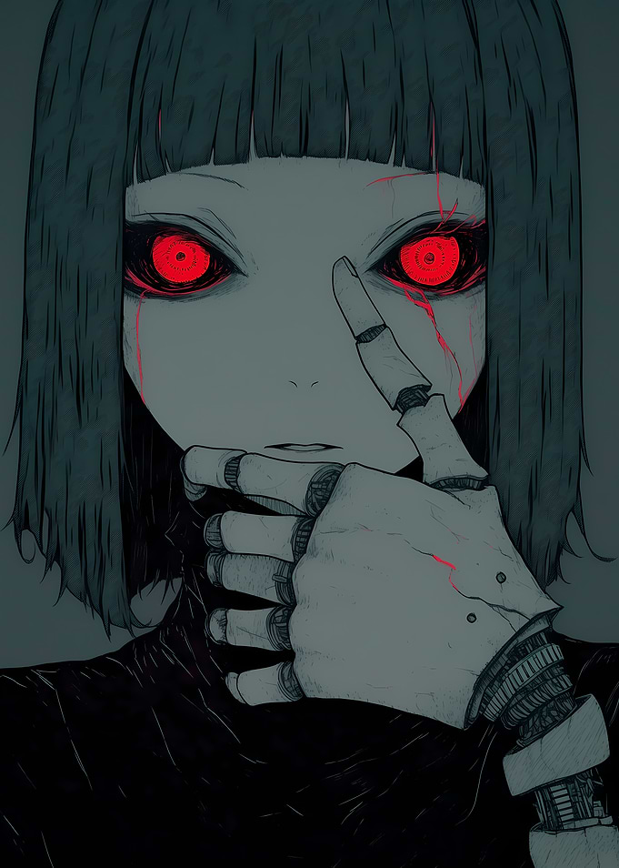 Cyberpunk Anime Girl