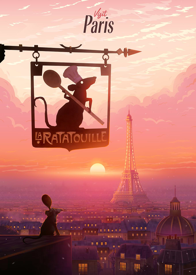 Ratatouille Visit Paris